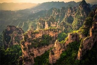 森林公园-杨家界峰墙 森林公园-杨家界峰墙