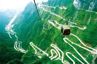 天门山-99弯通天大道 天门山-99弯通天大道